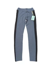 New IBEX Woolies 250 100% Marino Wool Smal Blue Black Base Layer Legging 