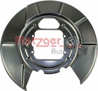 Metzger Bremsscheibe Spritzblech Hinterachse Links FüR BMW X5 E53 34216750385