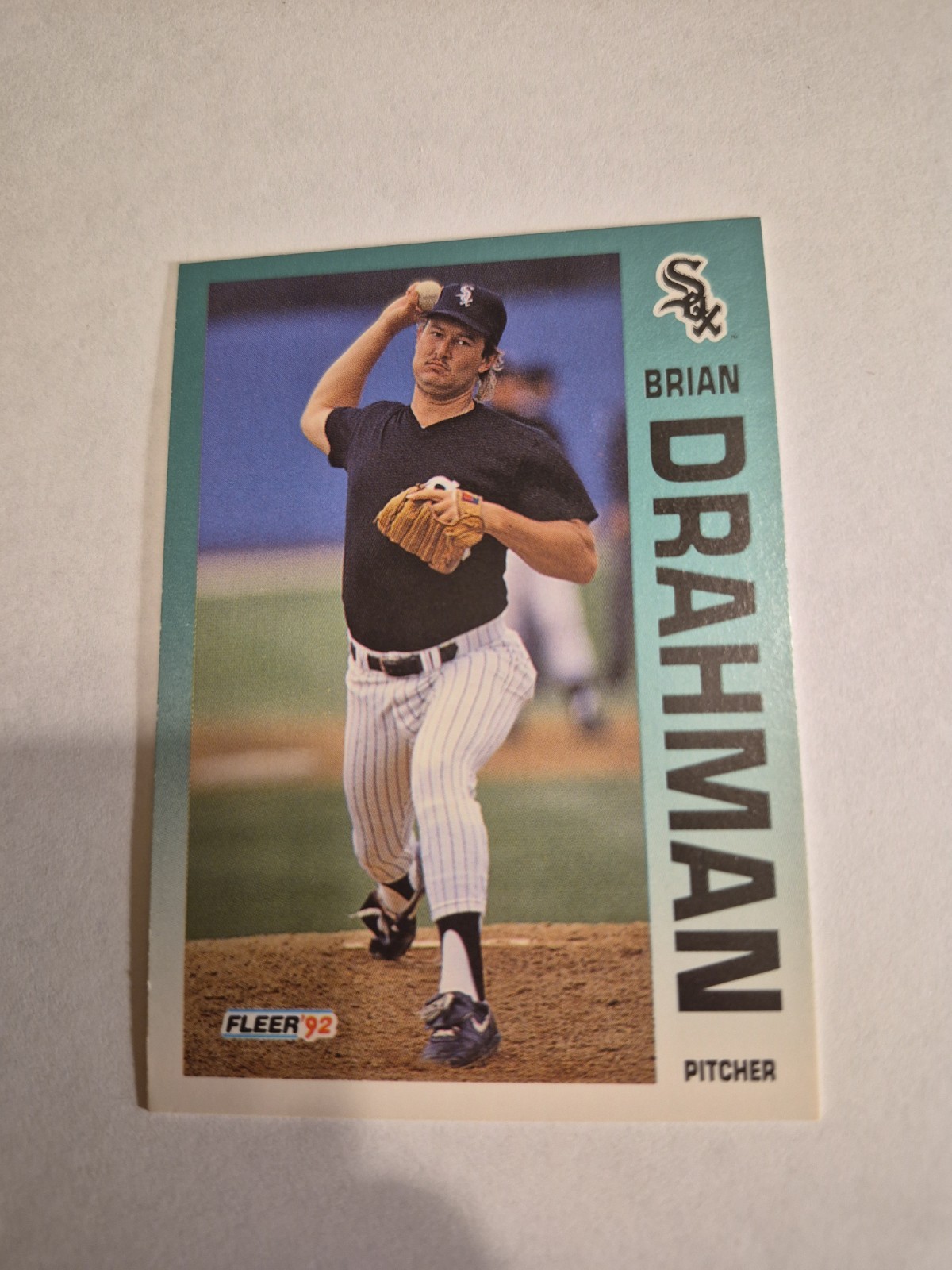 BRIAN DRAHMAN 1992 FLEER #77 FREE SHIPPING