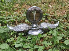 Model T Or Model A Ford Car Chrome Motometer Winged Radiator Cap