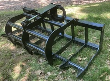 66" Root Grapple for Skid Steer/Tractor-Brush Grapple for Bobcat, Case, Cat, etc