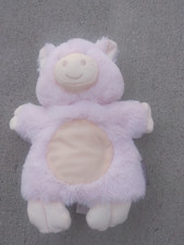 Demdaco Pig Plush Puppet Pink