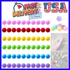 60 Pcs Chinese Checkers Marbles Balls in 6 Colors,14mm Game Replacement Balls...