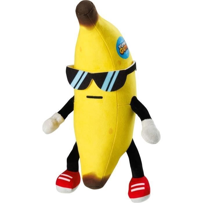Peluche Stumble Guys Banana Guy Bandai doudou geant jaune 30cm