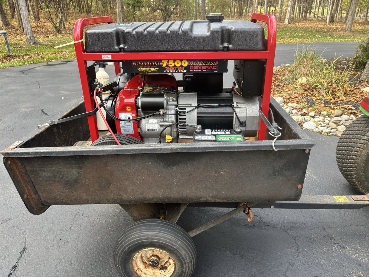 7500EXL Generac Overhead Valve Industrial Generator 9400 Surge