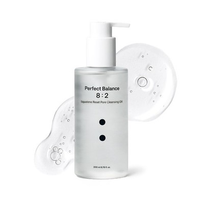B:Lab Squalane Reset Pore Cleansing Oil 6.76 fl.oz - K-Beauty Wash for Blackh...