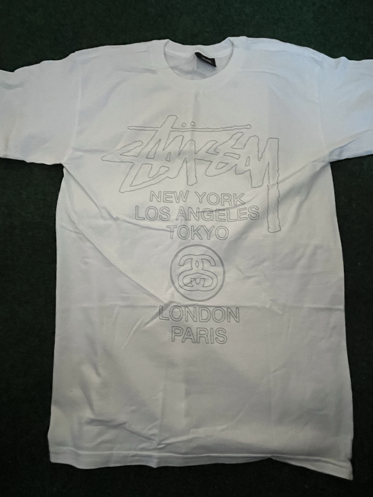 Stussy Pinline WT Tee Size Small