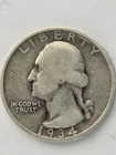 1934-D United States Washington Quarter
