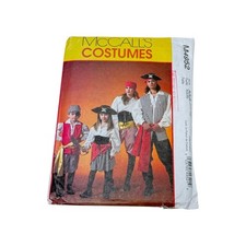 McCalls M4952 Pirate costume Adult S M L XL Sewing Pattern Halloween UNCUT