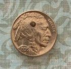 BEYOND SHINY 1936 "P" "AU" high-grade buff w/ a beauty mark as well, EYE-APPEAL!