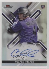 2022 Topps Finest Finest Auto Colton Welker #FA-CWE Auto 0bt4