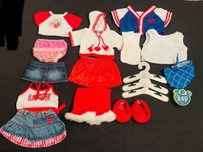 Build A Bear BAB Lot 20pcs Mixed Outfits Shoes Skirts  Accessories