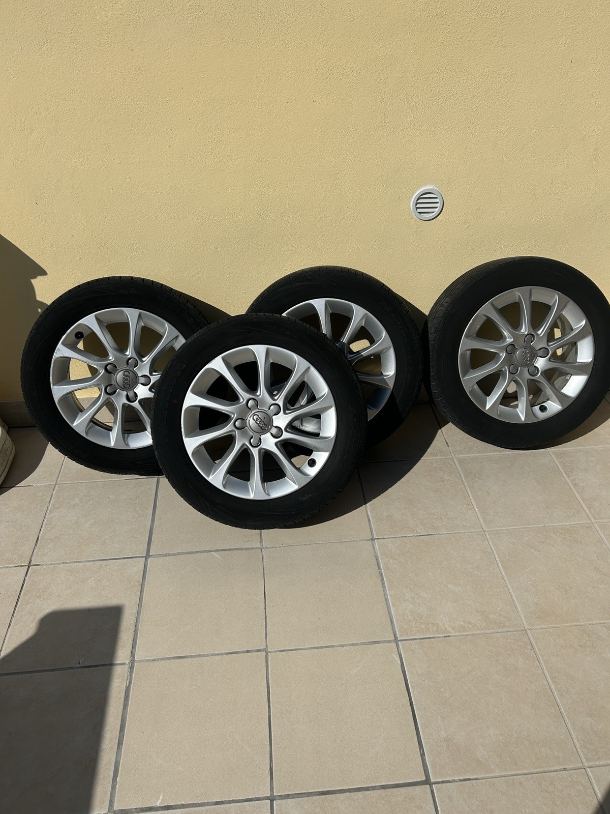 Cerchi R16 Originali Audi Con Gomme 205/55