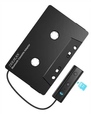 Car Bluetooth 5.1 Cassette Adapter Support TF Card, for Card 