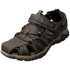 Mustang Casual Sandals Mens Walking Sandals in Mocha - 11 US