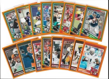 2025 Score Football Orange  Parallels Dollar Tree  Complete your Set   Free Ship