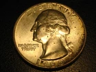 1960-P 90% Silver Washington Head Quarter BU Some Toning