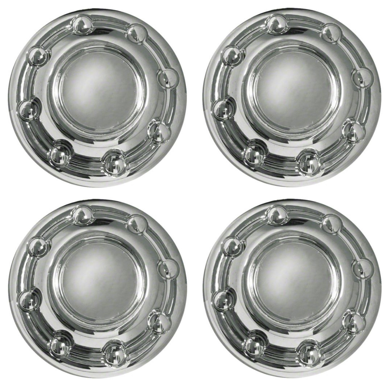 Coast to Coast Set of 4 Chrome Plated Center Caps for 94-01 Ram 2500 IWCC2042
