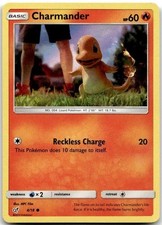 Charmander Detective Pikachu #4 Holo Pokemon TCG LP