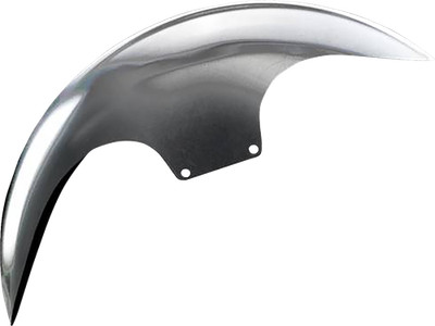 Paul Yaffe Bagger Nation PYO:CAFE-21-14L-B Cafe Front Fender - Black Adaptors