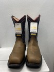 Ariat Work Mens Size 9.5 D 11" Workhog Waterproof Western Work Boots Carbon Toe