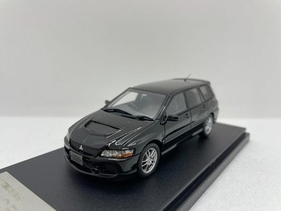 Hi Story 1/43 Mitsubishi Lancer Evolution Wagon GT A 2005 HS298 Black Mica