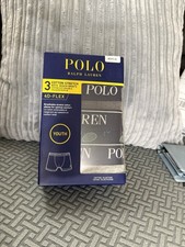 New With Tag Boys Polo Ralph Lauren 3 Pack Boxers Briefs Size XL