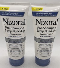2 pack Nizoral Pre-Shampoo Scalp Build-Up Remover 5 oz NEW SEALED