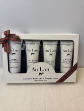 Scottish Fine Soaps Au Lait Luxury Bodycare Collection Gift Set New/Sealed