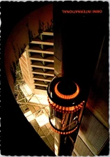 Omni International Hotel Crystal Elevator Atlanta Georgia Postcard C255