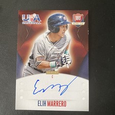 2014 Panini USA Baseball # 18U Elih Marrero AUTO #/499