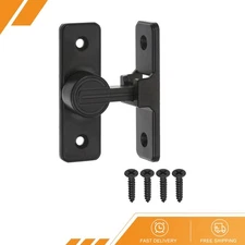 Barn Door Locks Latch 90 Degree Sliding Barn Security Gate Latches Black