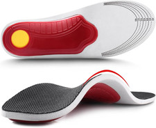 High Arch Support Shoe Insoles Inserts for Flat Feet - Orthotic Insoles High Arc