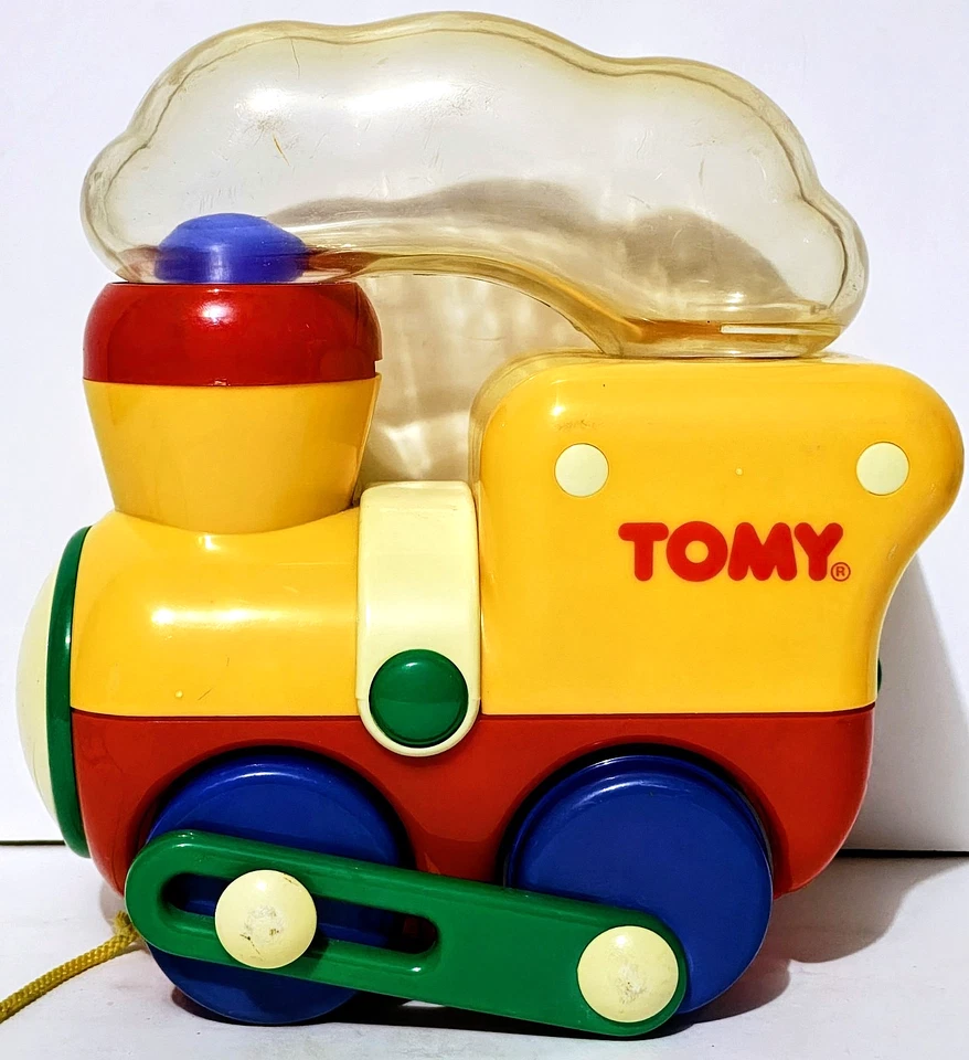 Tomy - Balls Train - Pop up Push/Pull Toy - Works Great - Vintage - 1990 - Image 2 of 4