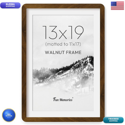 Fun Memories 13X19 - Wood Mat For 11X17 13 By 19 Art Wall Frames