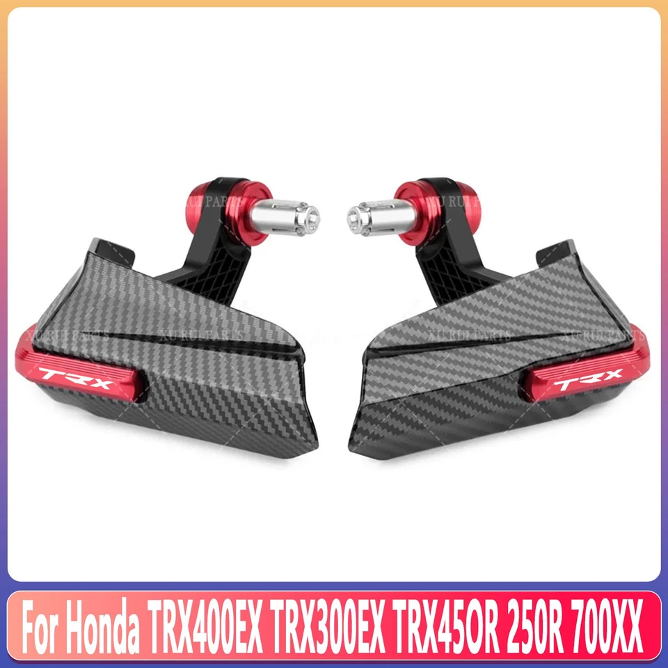 For Honda TRX400EX TRX300EX 7/8" 22MM Handlebar Windshield Hand Guard Protector Foto 2 de 4