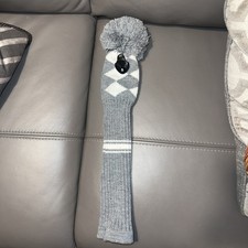 Scott Edwards Fairway 3,4,5 wood Headcover with number wheel  Pom Pom