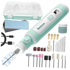 52pcs Cordless Rotary Tool Kit for Resin Resin Drill & Polishing Kit 52pcs
