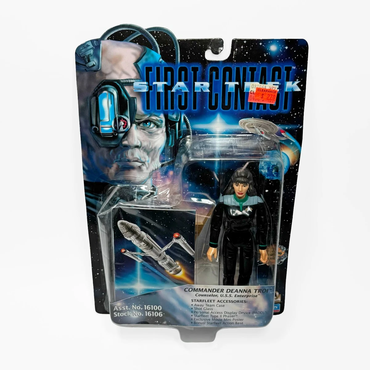 Star Trek First Contact Star Trek Collectible Action Figures for