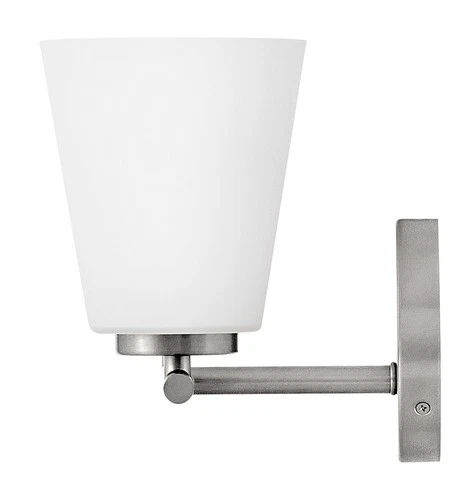 Lark 85422 Bri 2 Light 15"W Vanity Light - Nickel - Picture 6 of 10