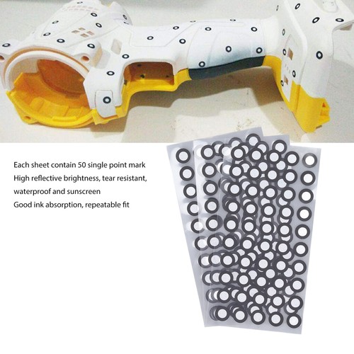 150Pcs 3D Scanning Reference Point Markers Diffuse Reflection Scanner Supplies - Afbeelding 11 van 24