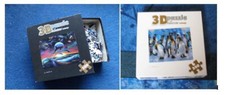 3D Puzzle Puzzel 500 Teile Visual Echo Delfin Pinguin Tiere 7+ ❤️NEU❤️ AUSWAHL