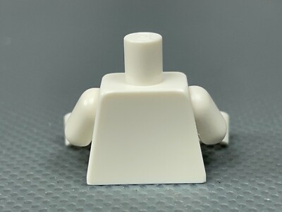 LEGO Minifigure White Torso 3 Black Buttons Series 23 Snowman