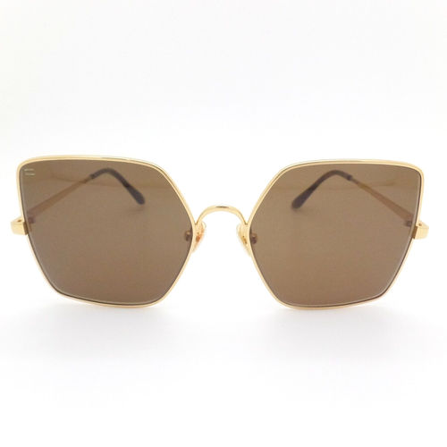 Toms Tulum 301 Gold Brown 55m Sunglasses New Authentic - Picture 2 of 3