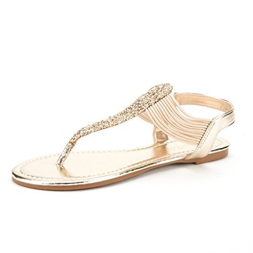 Flache Damen-Sandalen Flip-Flop Knöchelriemen Sommer Gladiator-Sandalen - Bild 29 von 52