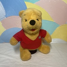 Vintage Disney's Winnie The Pooh 1994 Teddy Bear Plush No Honey Pot Mattel