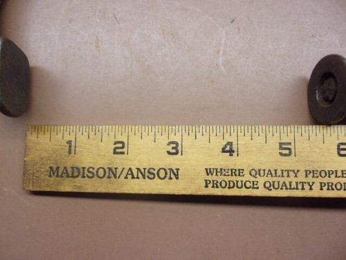 Antique Unbranded 7" Cast Iron C-Clamp Early Woodworking Collectible 5 1/2" - 7" - Picture 7 of 7
