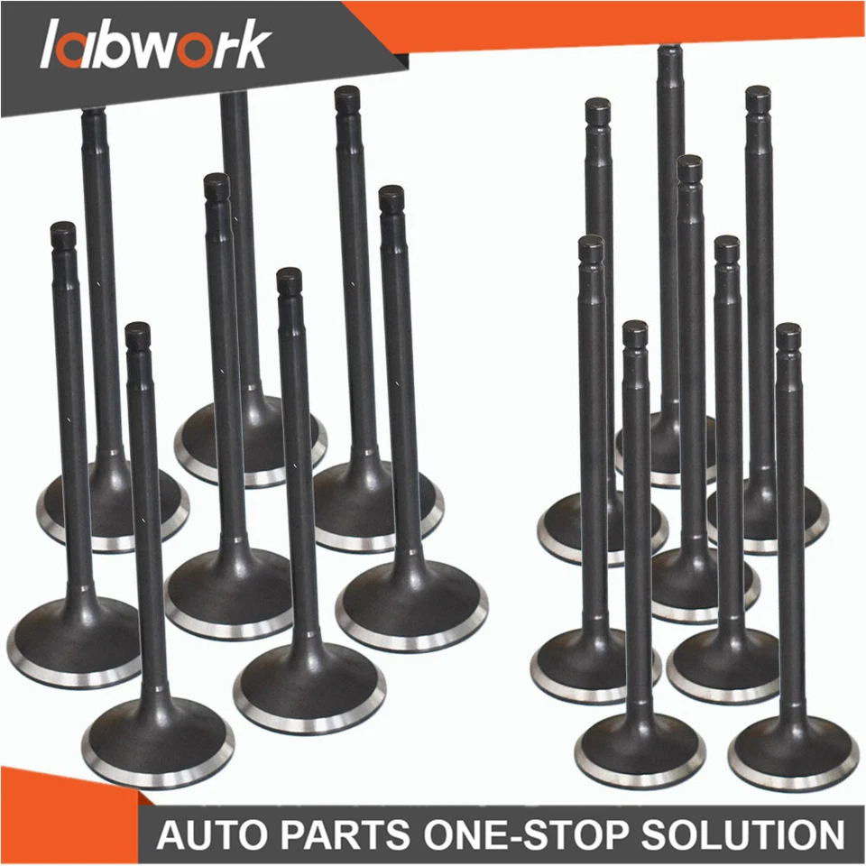 Válvulas de escape de admisión de laboratorio para Mazda CX-7 2006-2013 2,3 L 4 cilindros DOHC 16v MRZ Foto 2 de 4