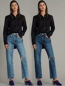 m and s straight leg jeans