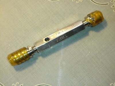 Thread Plug Gage .758-4 SPL STUB NO & NOGO TPG-75